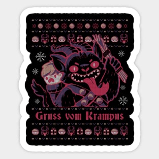 Gruss vom Krampus Sticker